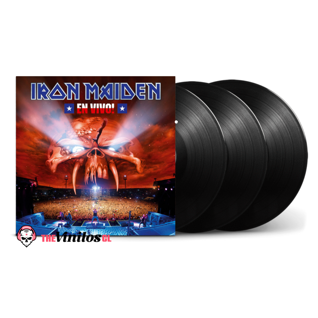 Iron Maiden – Live in Santiago de Chile Vinilo