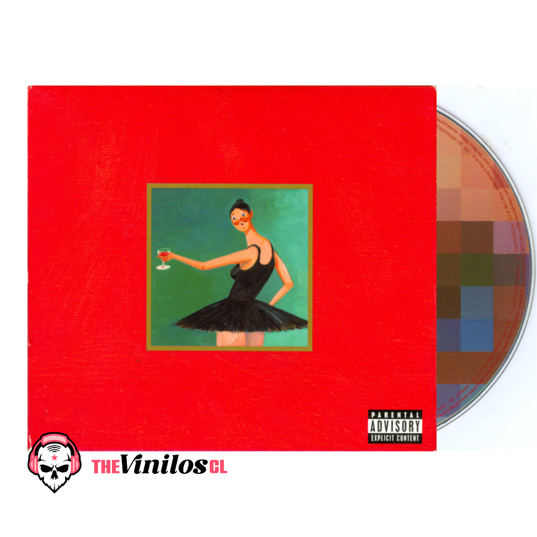 Kanye West – My Beautiful Dark Twisted Fantasy CD – The Viniloscl SPA
