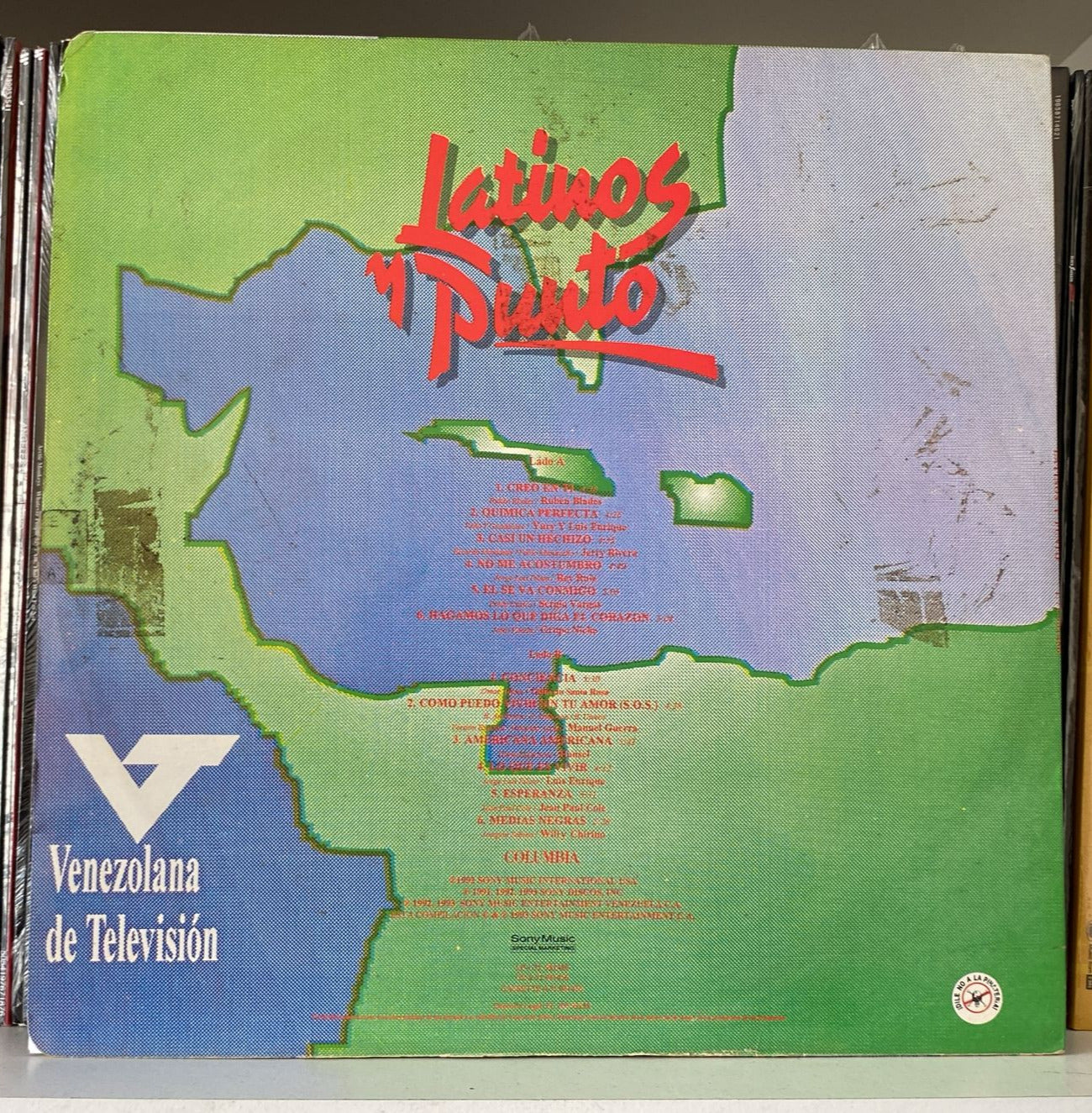 Latinos Y Punto Vinilo de Época