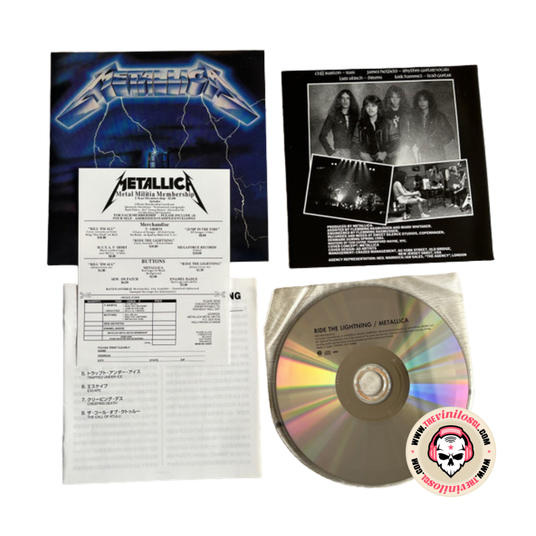 Metallica – Ride The Lightning CD