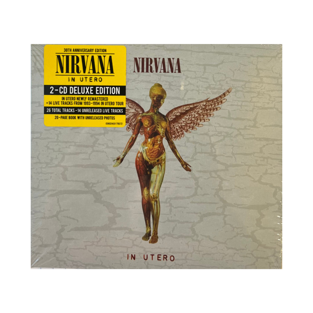 Nirvana In Utero Deluxe Edition 30th Anniversary Cd The Viniloscl Spa