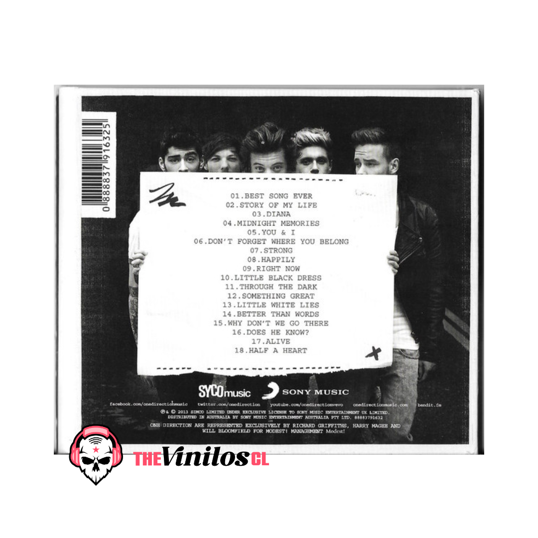 One Direction – Midnight Memories (The Ultimate Edition) CD