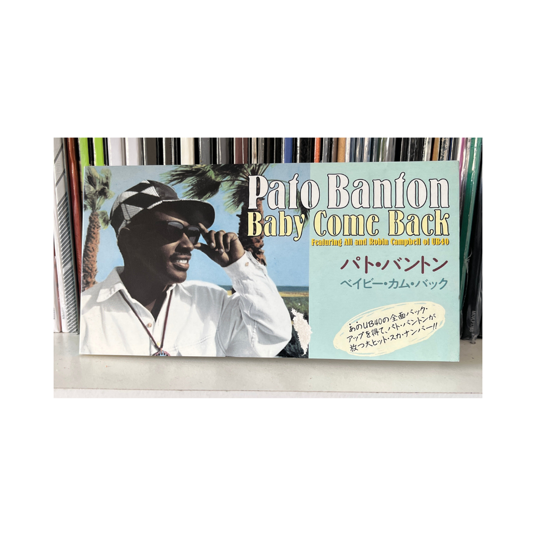 Pato Banton Featuring Ali And Robin Campbell – Baby Come Back CD Mini