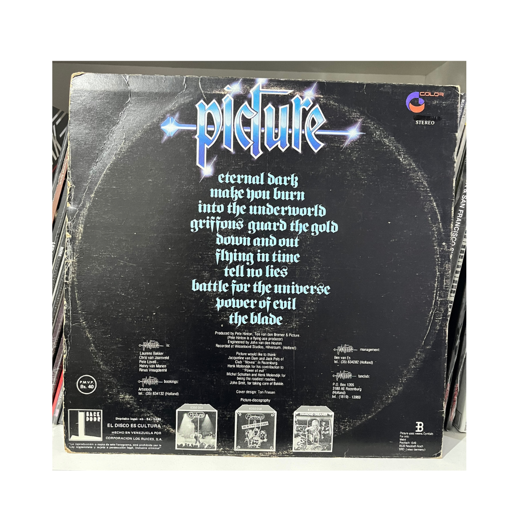 Picture – Eternal Dark Vinilo de epoca