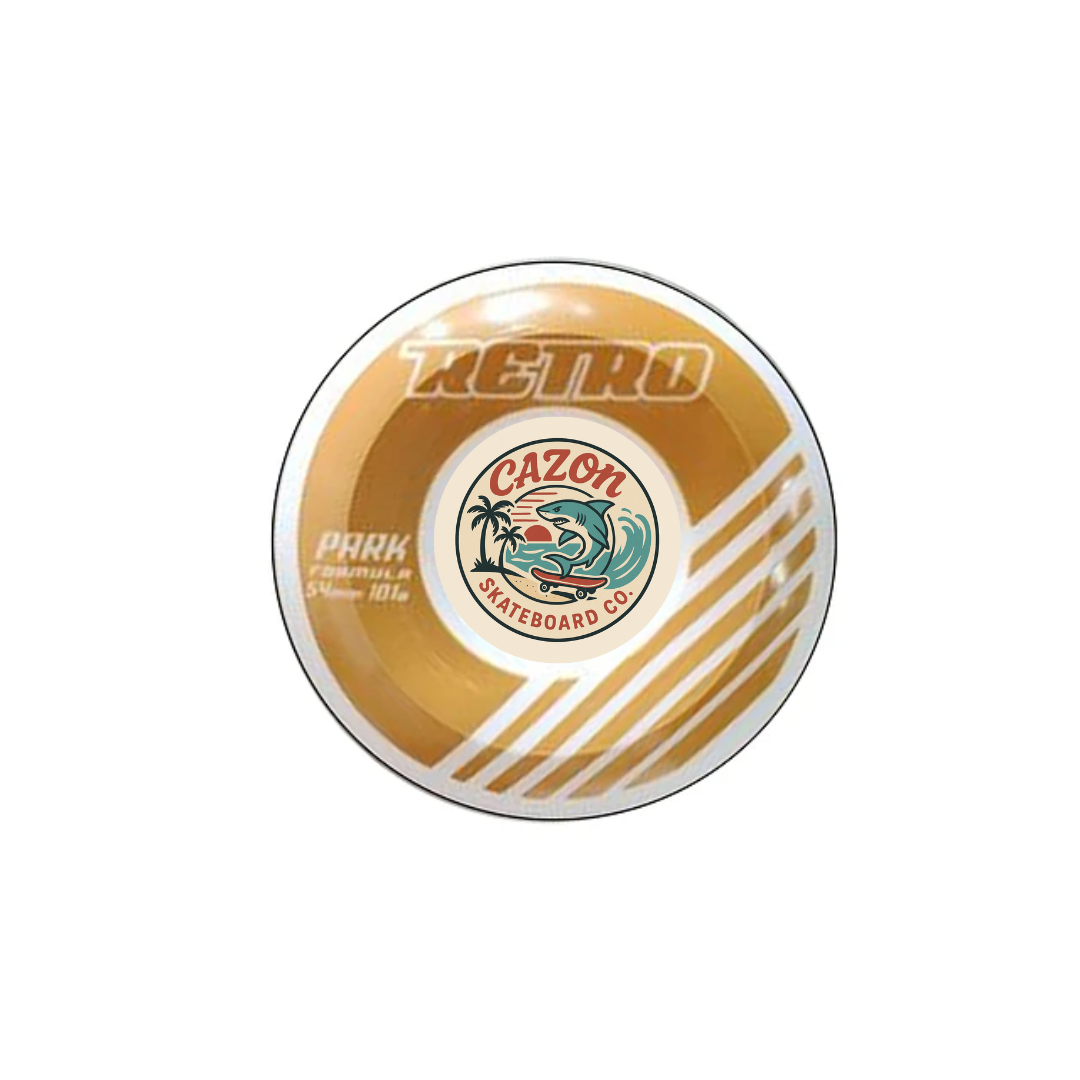 Ruedas Retro Cónica Gold 54 mm / 101A – Street Formula