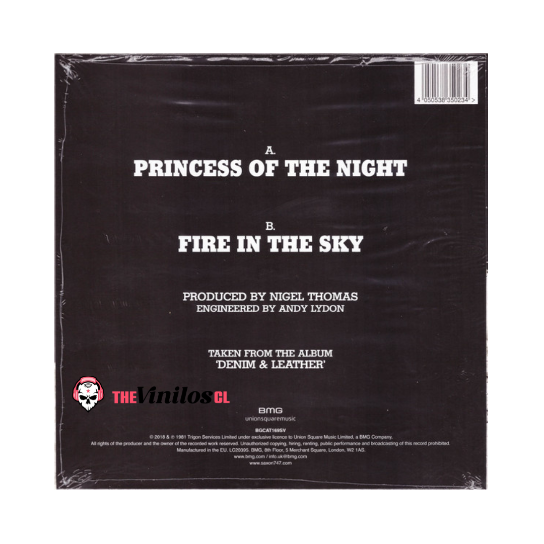 Saxon – Princess Of The Night Vinilo 7