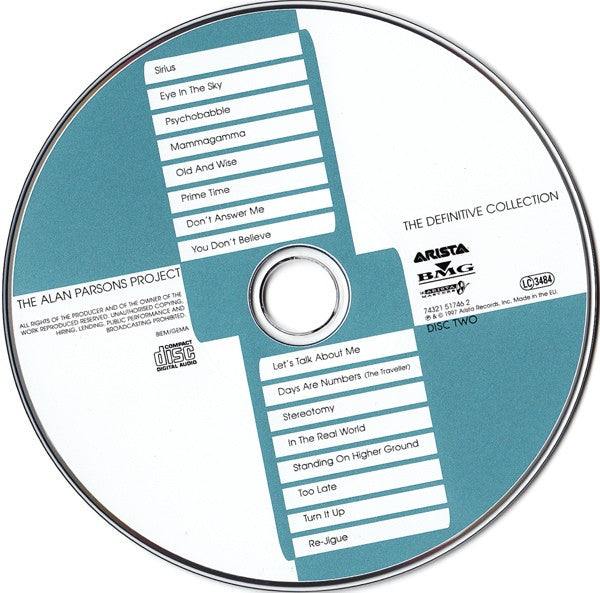 The Alan Parsons Project – The Definitive Collection CD
