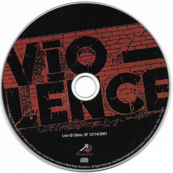 Vio-Lence Eternal Nightmare レコード Vio-Lence “Eternal Nightmare” Reissue Now Available for Pre-Order