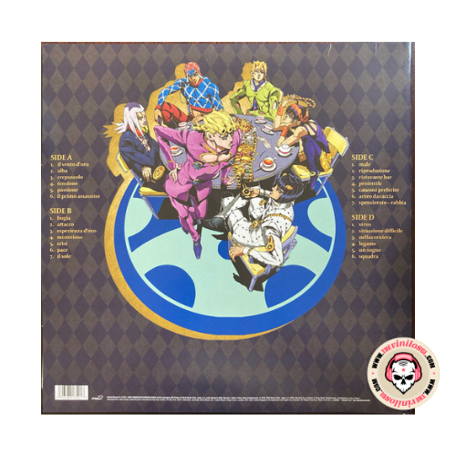 Yugo Kanno – Jojo's Bizarre Adventure Golden Wind Vinyl Soundtrack Vinilo