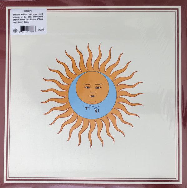 King Crimson – Larks' Tongues In Aspic Vinilo