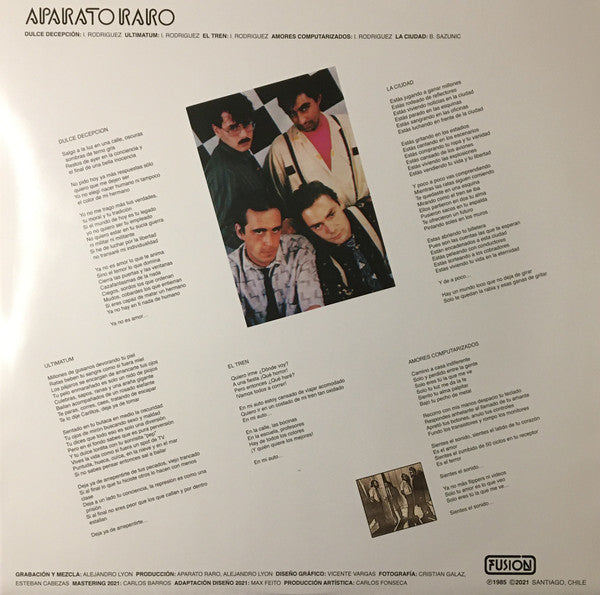 Aparato Raro – Aparato Raro Vinilo