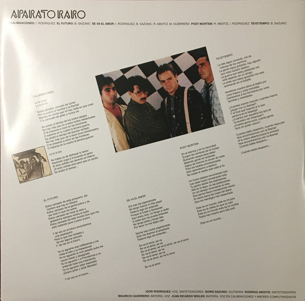Aparato Raro – Aparato Raro Vinilo