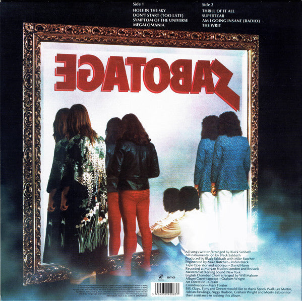 Black Sabbath – Sabotage Vinilo
