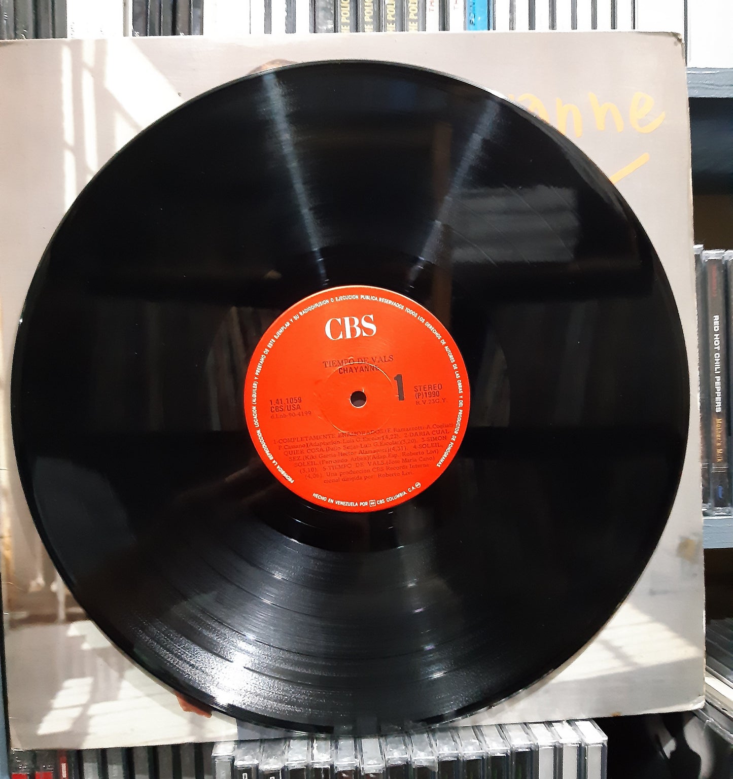 Chayanne – Tiempo De Vals Vinilo de Epoca