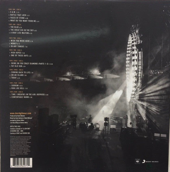 David Gilmour – Live At Pompeii Vinilo