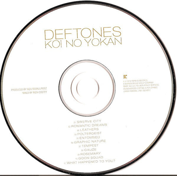 Deftones – Koi No Yokan CD