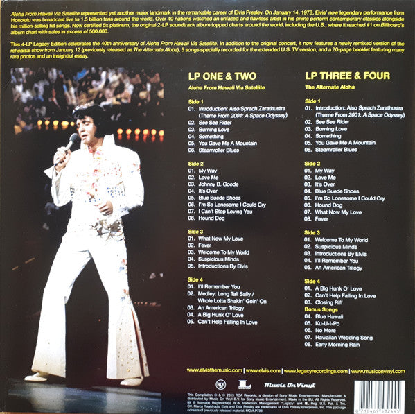 Elvis Presley – Aloha From Hawaii Via Satellite