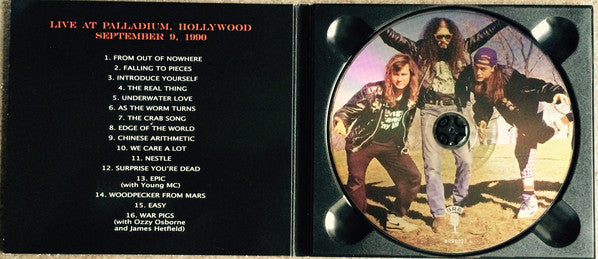 Faith No More – Live At Palladium, Hollywood 1990 With Ozzy, James Hetfield & Young MC CD