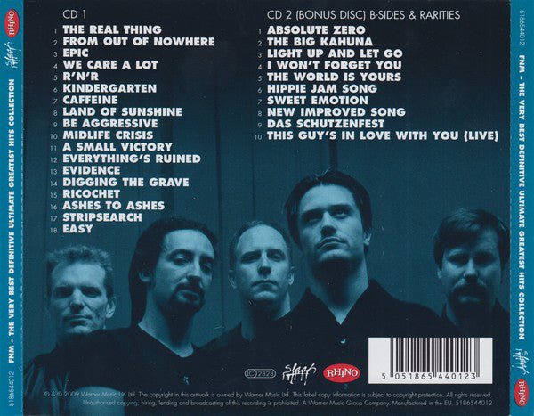 Faith No More – The Very Best Definitive Ultimate Greatest Hits Collection CD