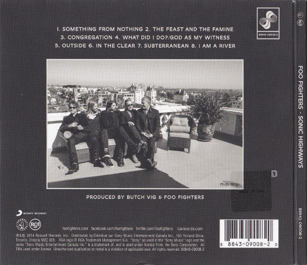 Foo Fighters – Sonic Highways CD