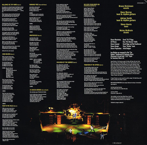 Iron Maiden – Live After Death Vinilo