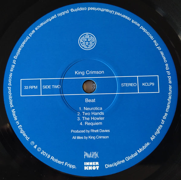 King Crimson – Beat Vinilo