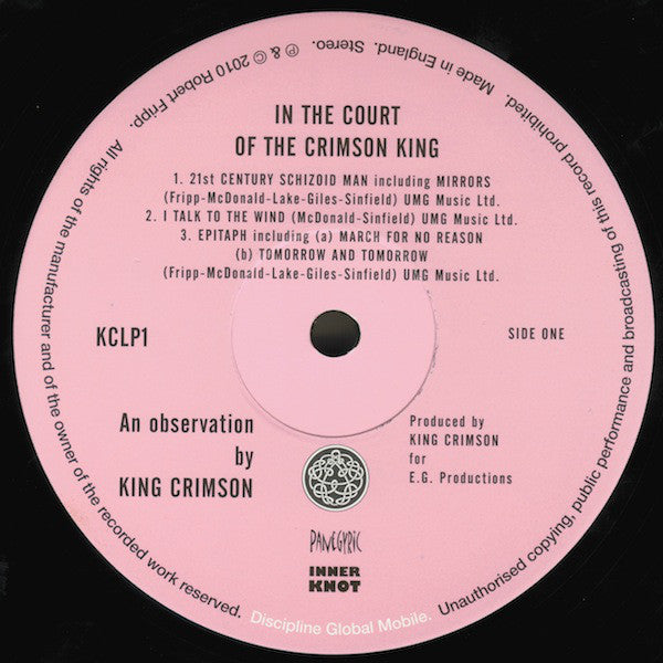 King Crimson – In The Court Of The Crimson King Vinilo