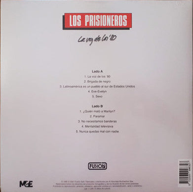Los Prisioneros – La Voz De Los '80 Vinilo