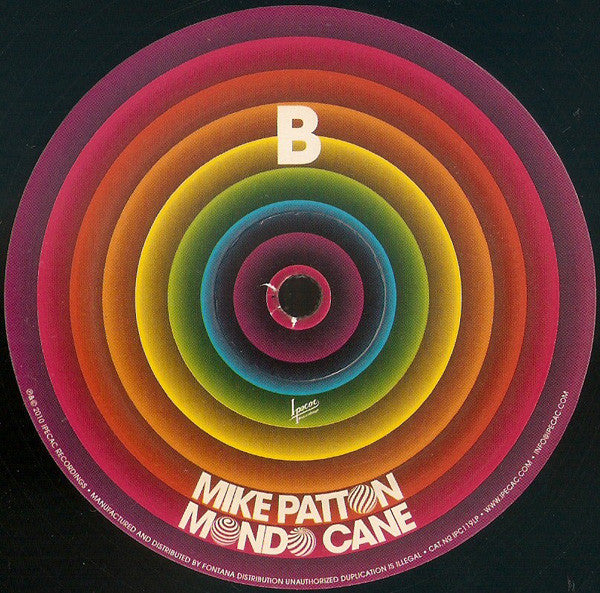 Mike Patton – Mondo Cane Vinilo
