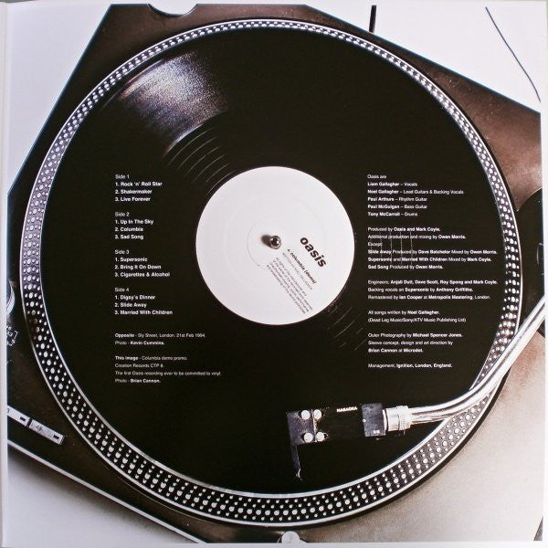 Oasis – Definitely Maybe Vinilo