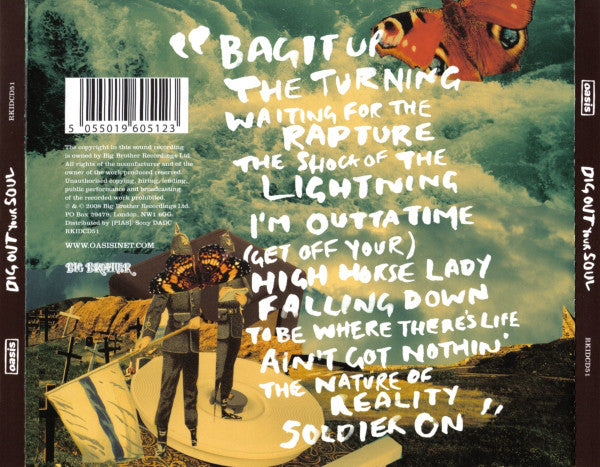 Oasis – Dig Out Your Soul CD