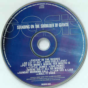 Oasis – Standing On The Shoulder Of Giants CD