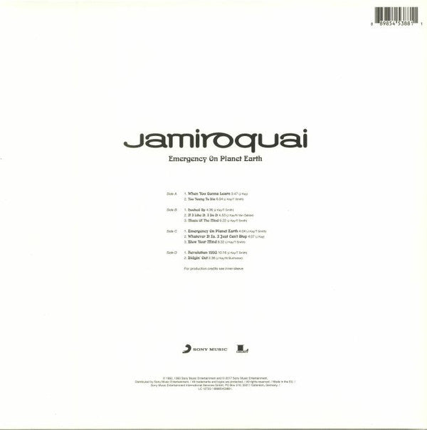 Jamiroquai – Emergency On Planet Earth Vinilo