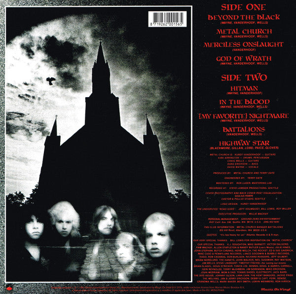 Metal Church – Metal Church Vinilo