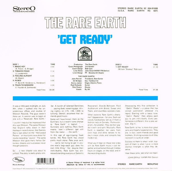 Rare Earth – Get Ready Vinilo