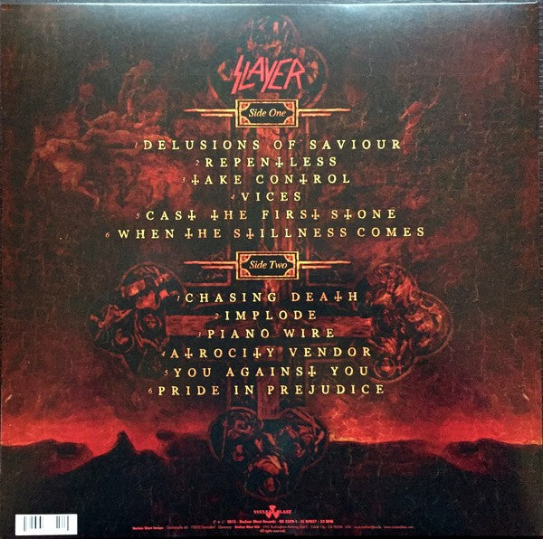 Slayer – Repentless Vinilo Limited Edition