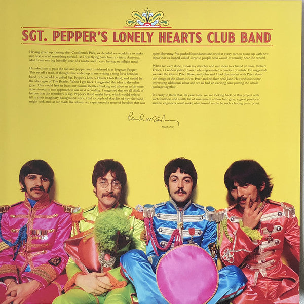 The Beatles – Sgt. Pepper's Lonely Hearts Club Band Vinilo
