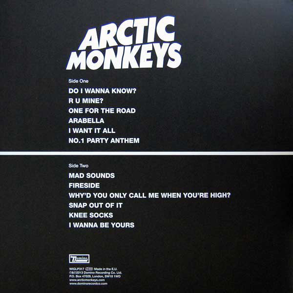 Arctic Monkeys Am Vinilo