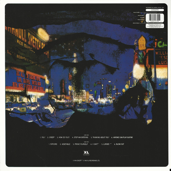 Radiohead – Pablo Honey VINILO