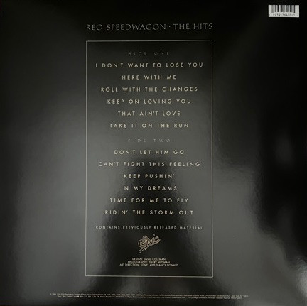 REO Speedwagon – The Hits Vinilo