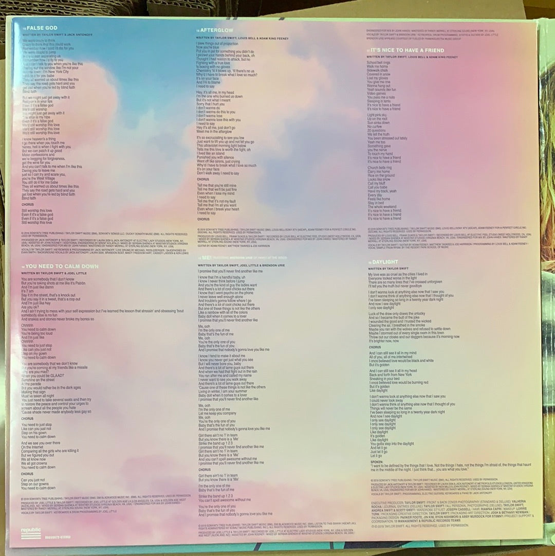 Taylor Swift – Lover Vinilo