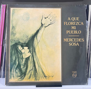 Mercedes Sosa – A Que Florezca Mi Pueblo Vinilo de epoca