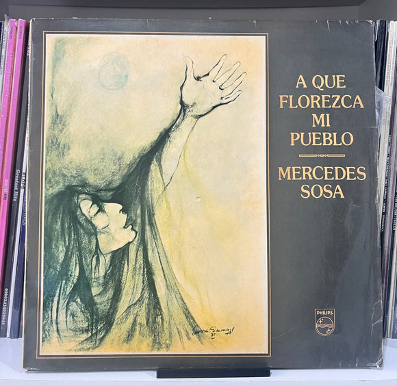 Mercedes Sosa – A Que Florezca Mi Pueblo Vinilo de epoca