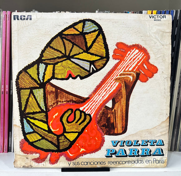 Violeta Parra – Violeta Parra y Sus Canciones Reencontradas En París Vinilo de epoca
