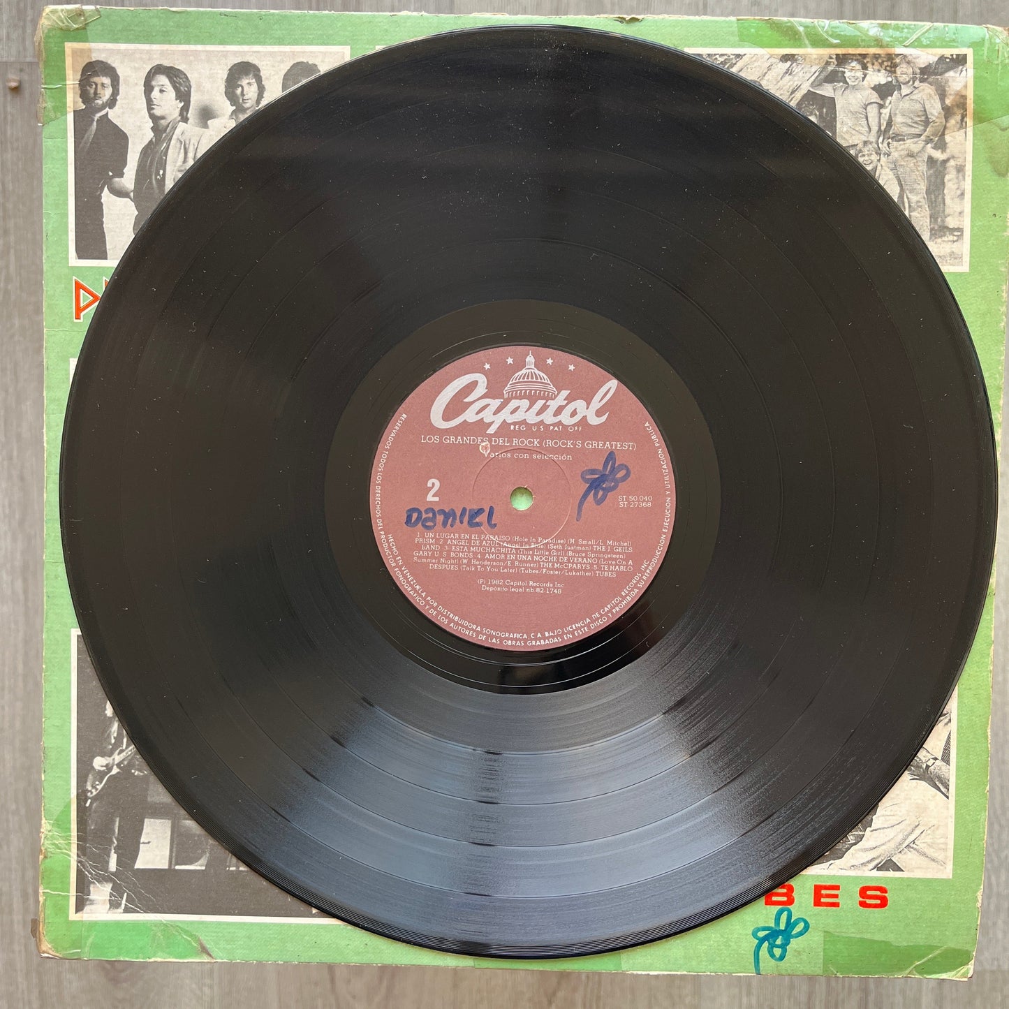 Rock's Greatest = Los Grandes Del Rock Vinilo de epoca