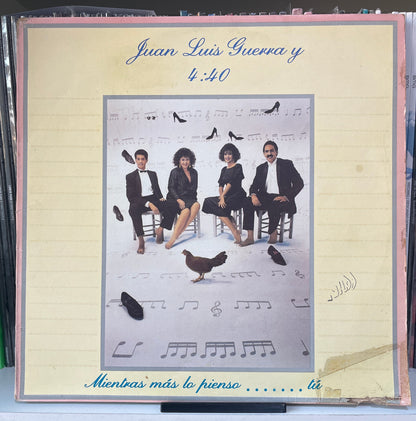 Juan Luis Guerra Y 4:40 – Mientras Mas Lo Pienso.......Tu Vinilo de Epoca