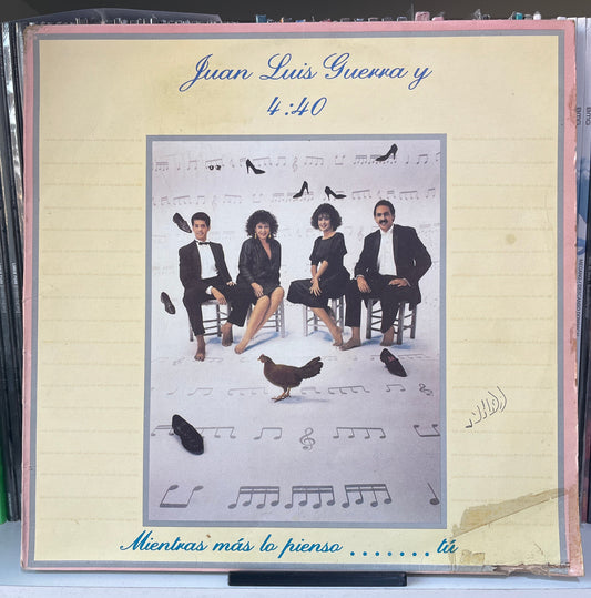 Juan Luis Guerra Y 4:40 – Mientras Mas Lo Pienso.......Tu Vinilo de Epoca