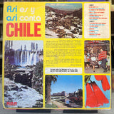 Artistas Varios – Así Es Y Así Canta Chile Vol. 2 Vinilo de Epoca