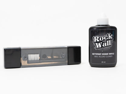 Kit de curatare vinyl rock on wall