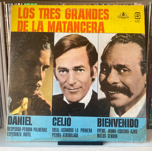 Daniel, Celio y Bienvenido – Los Tres Grandes De La Matancera Vinilo de epoca